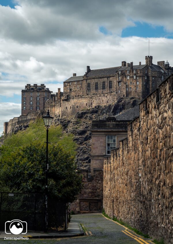 Flodden Wall Edinburgh Castle Landscape Photography